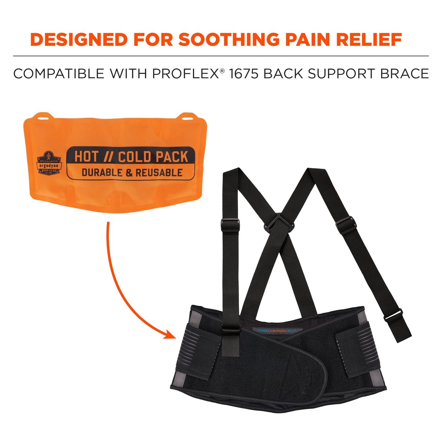 ProFlex 6275 Reusable Hot/Cold Pack Replacement, 13 x 6.7, 2/Pack, Ships in 1-3 Business Days