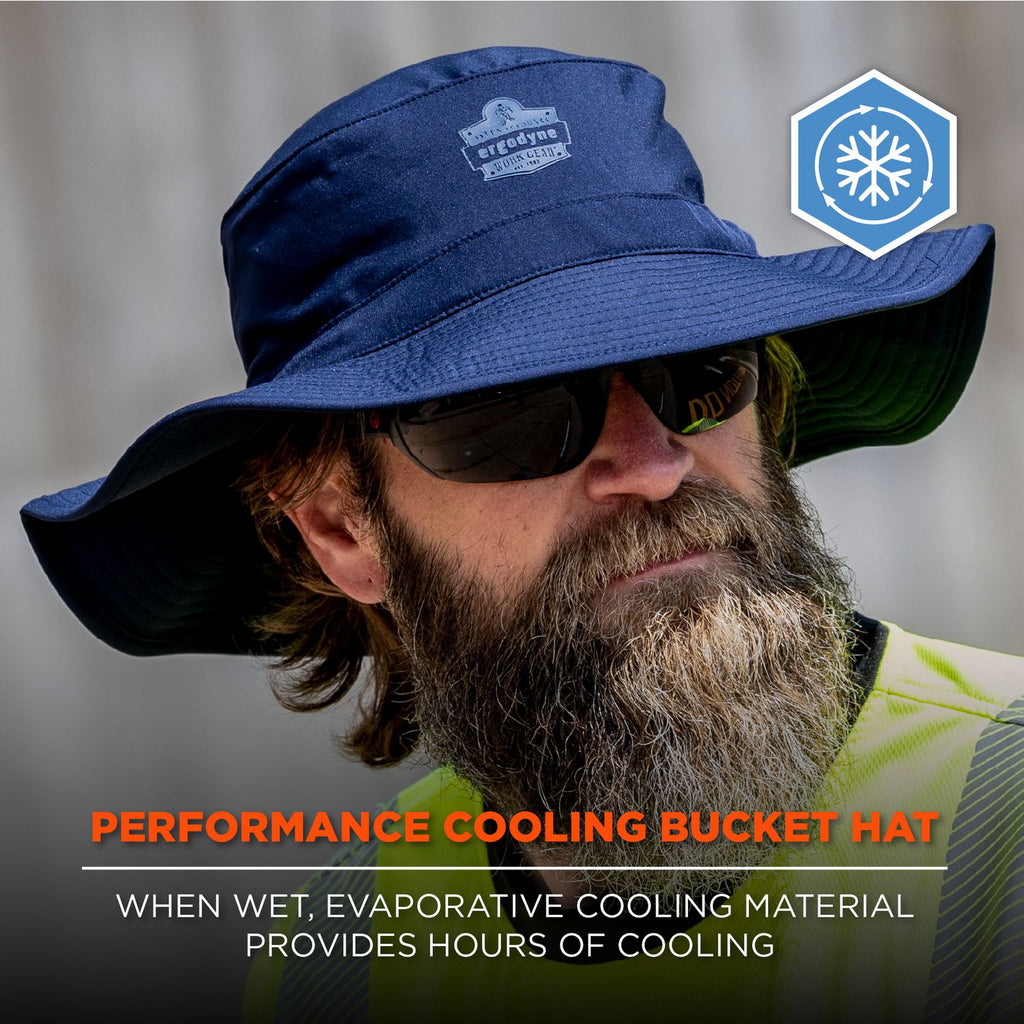 chill-its-8939-cooling-bucket-hat-polyester-spandex-one-size-fits-most-navy-ships-in-1-3-business-days_ego12665 - 2