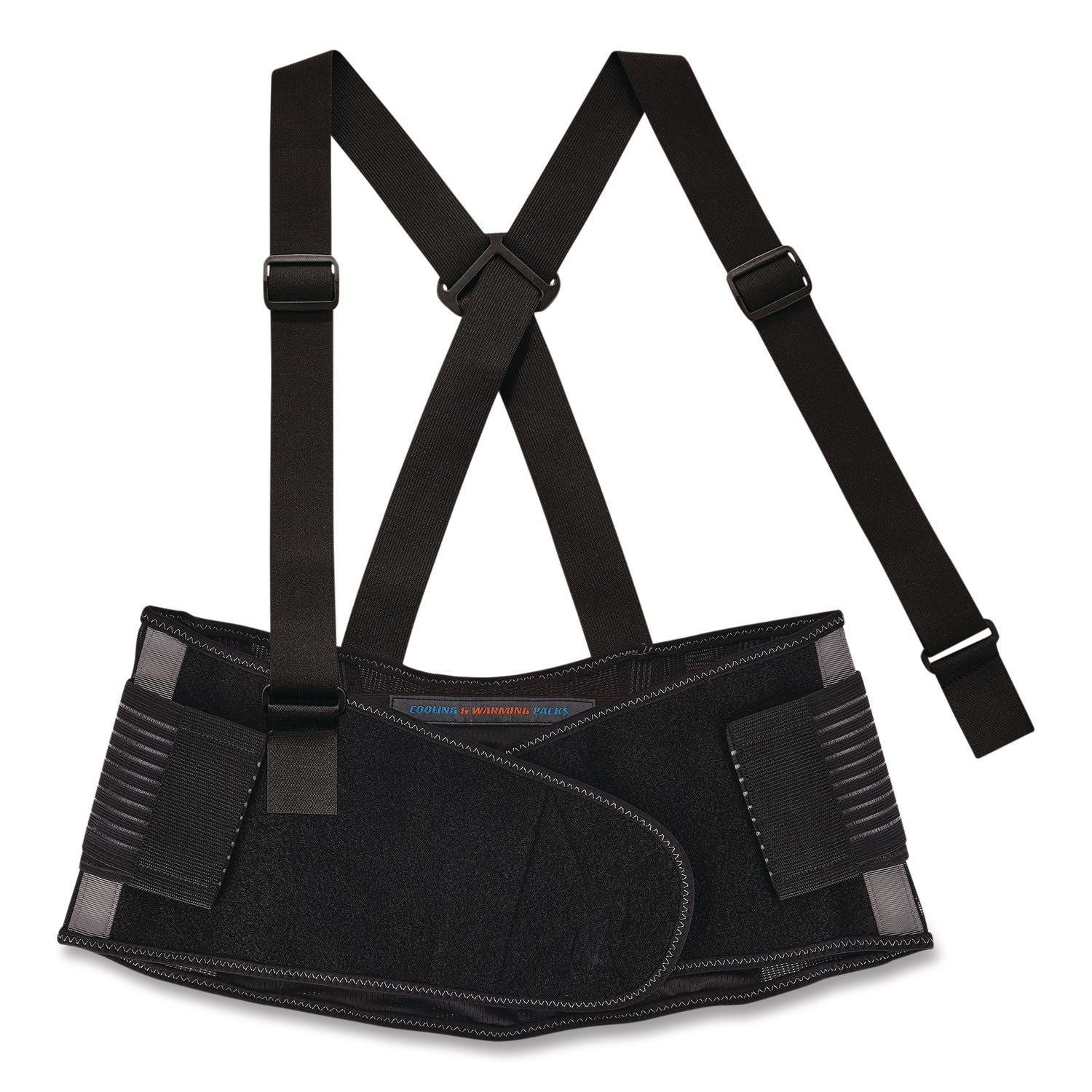 Proflex 1675 Back Support Brace with Cooling/Warming Pack, 3X-Large, 46" to 52" Waist, Black, Ships in 1-3 Business Days