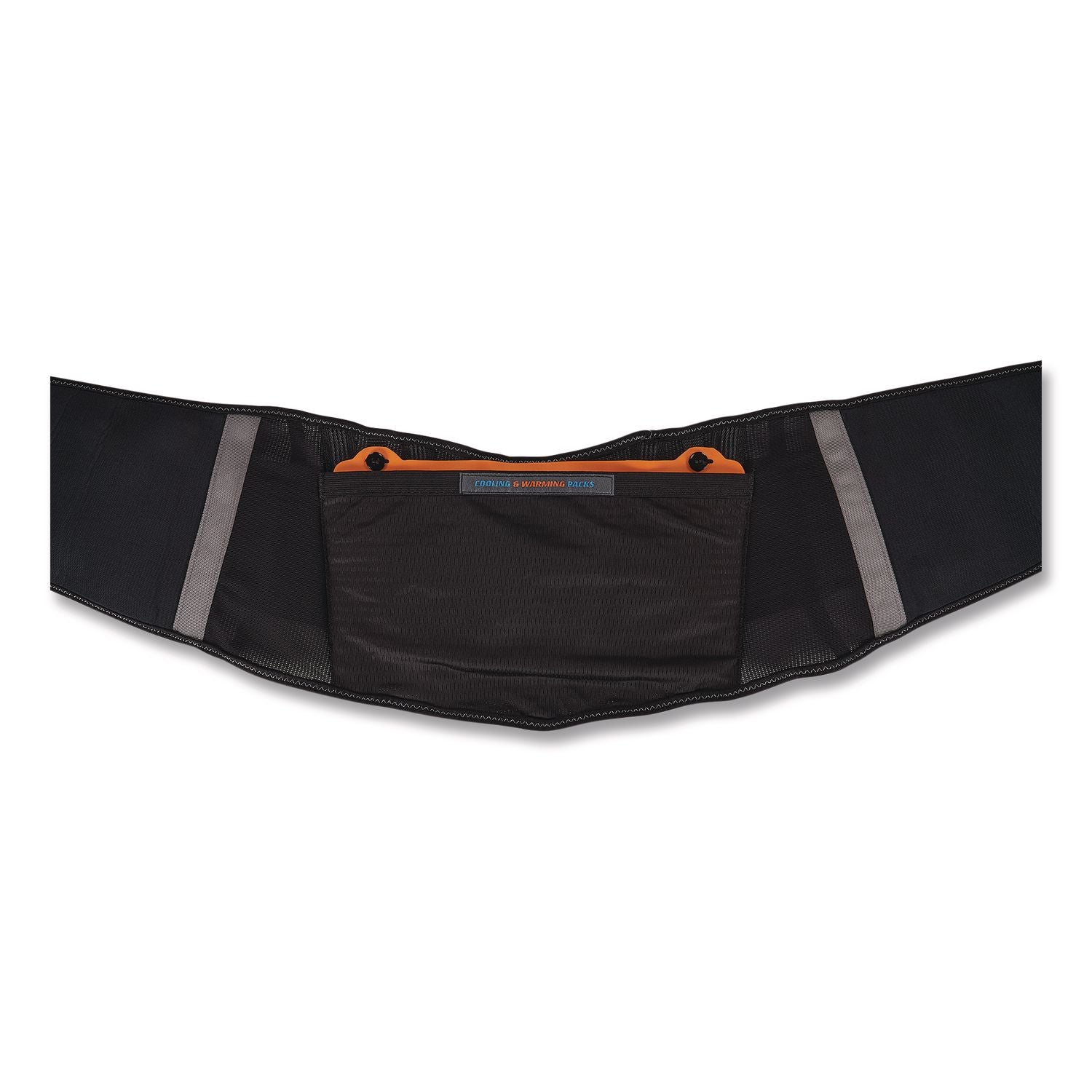 Proflex 1675 Back Support Brace with Cooling/Warming Pack, X-Small, 22" to 25" Waist, Black, Ships in 1-3 Business Days