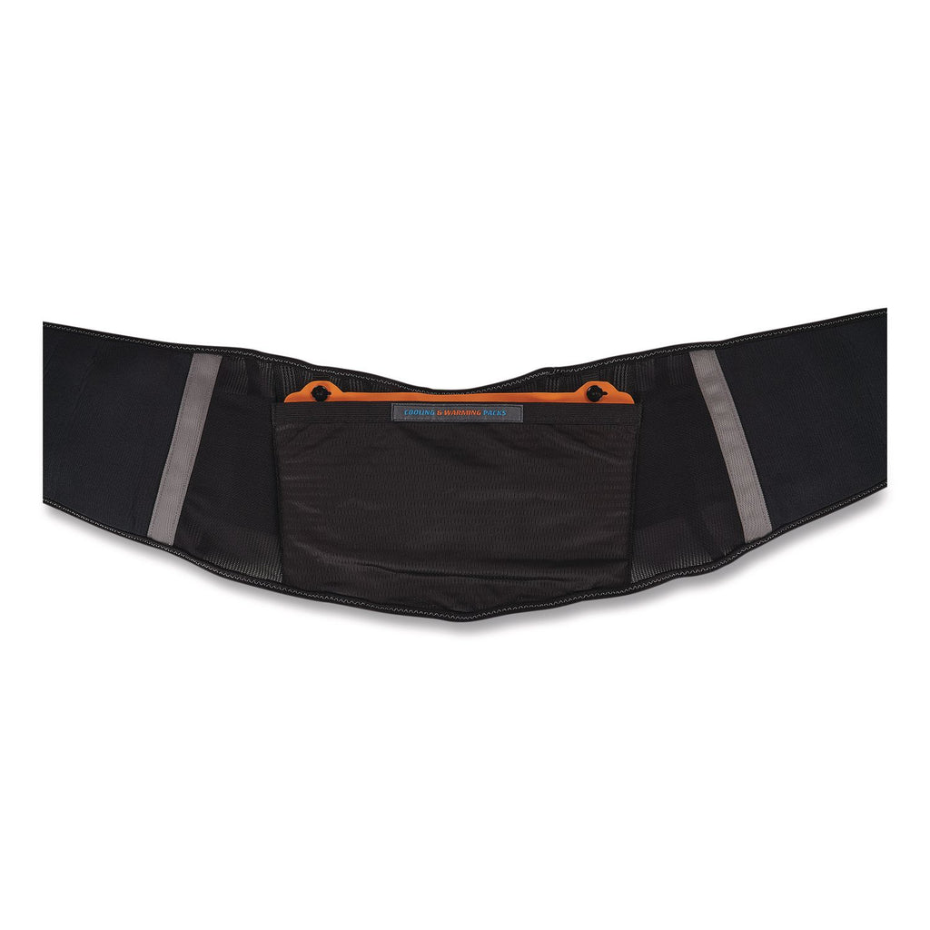 Proflex 1675 Back Support Brace with Cooling/Warming Pack, 3X-Large, 46" to 52" Waist, Black, Ships in 1-3 Business Days