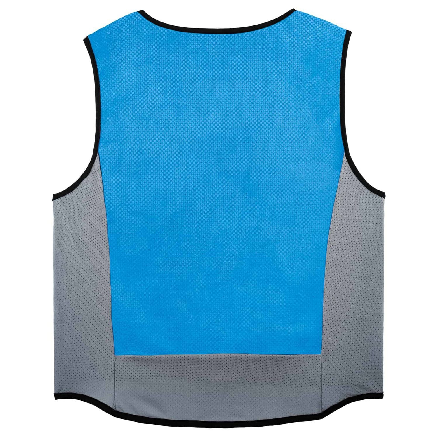 Chill-Its 6667 Wet Evaporative PVA Cooling Vest with Zipper, PVA, 4X-Large, Blue, Ships in 1-3 Business Days