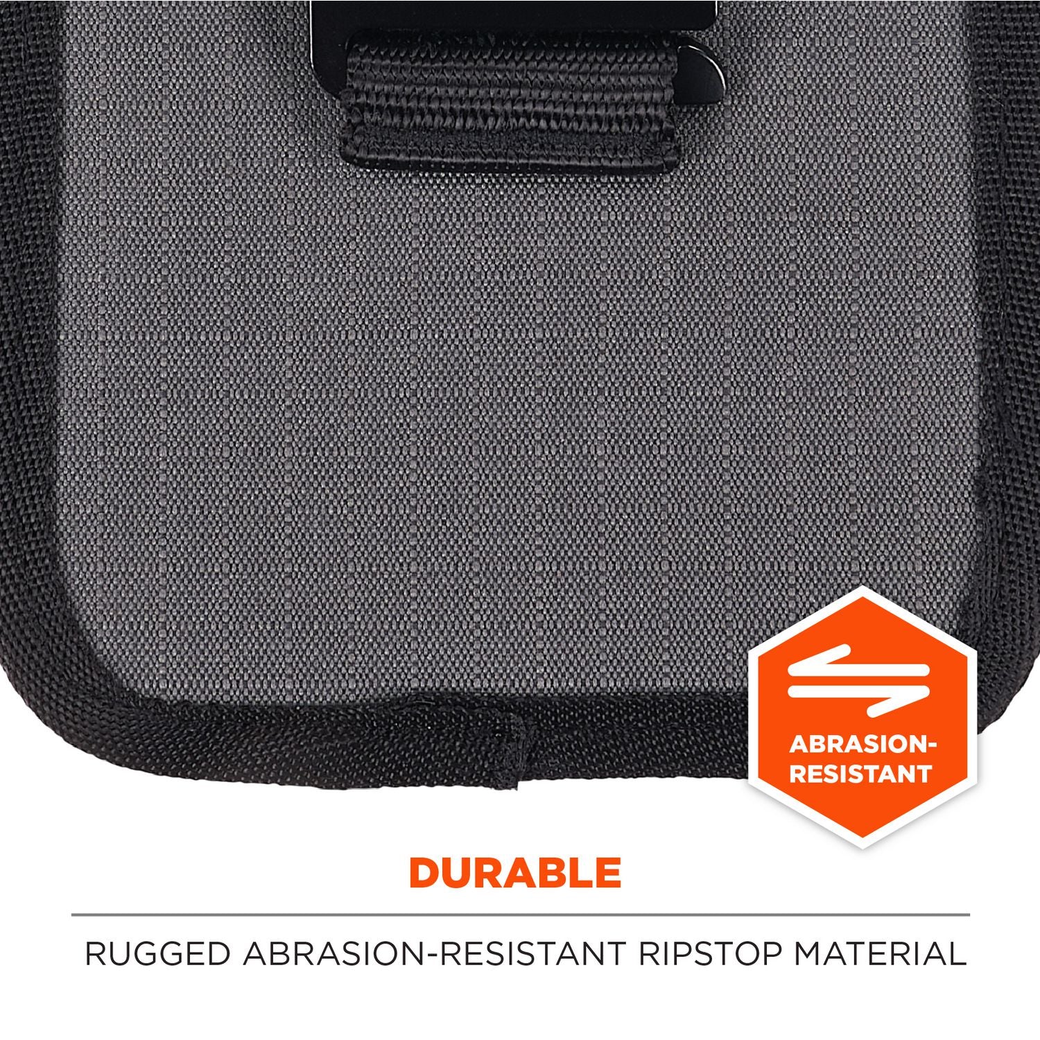 Arsenal 5568 Belt Loop Tool Pouch w/Device Holster, 4 Compartments, 5 x 2 x 8.5, Polyester, Gray, Ships in 1-3 Business Days