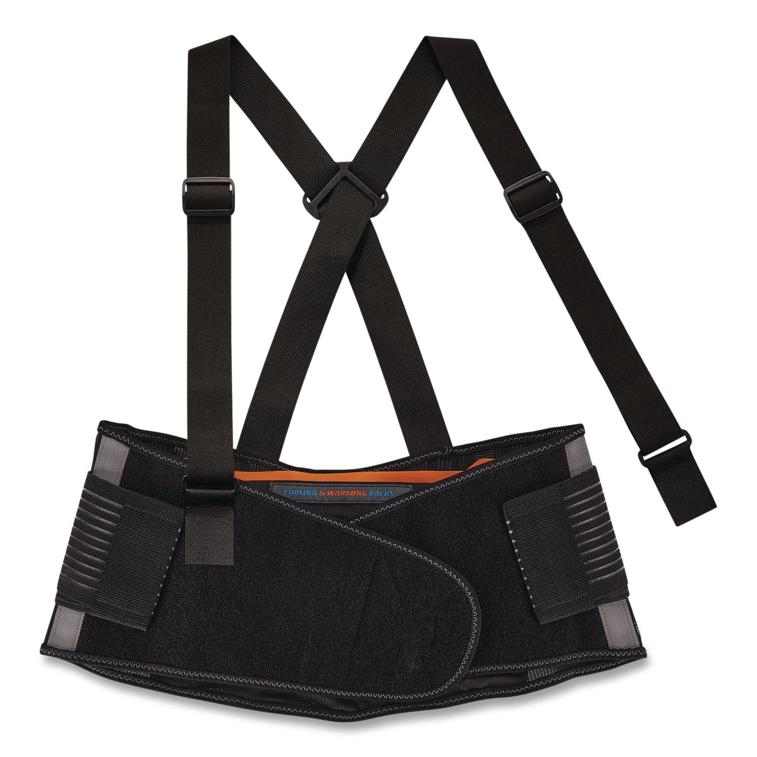 Proflex 1675 Back Support Brace with Cooling/Warming Pack, 3X-Large, 46" to 52" Waist, Black, Ships in 1-3 Business Days