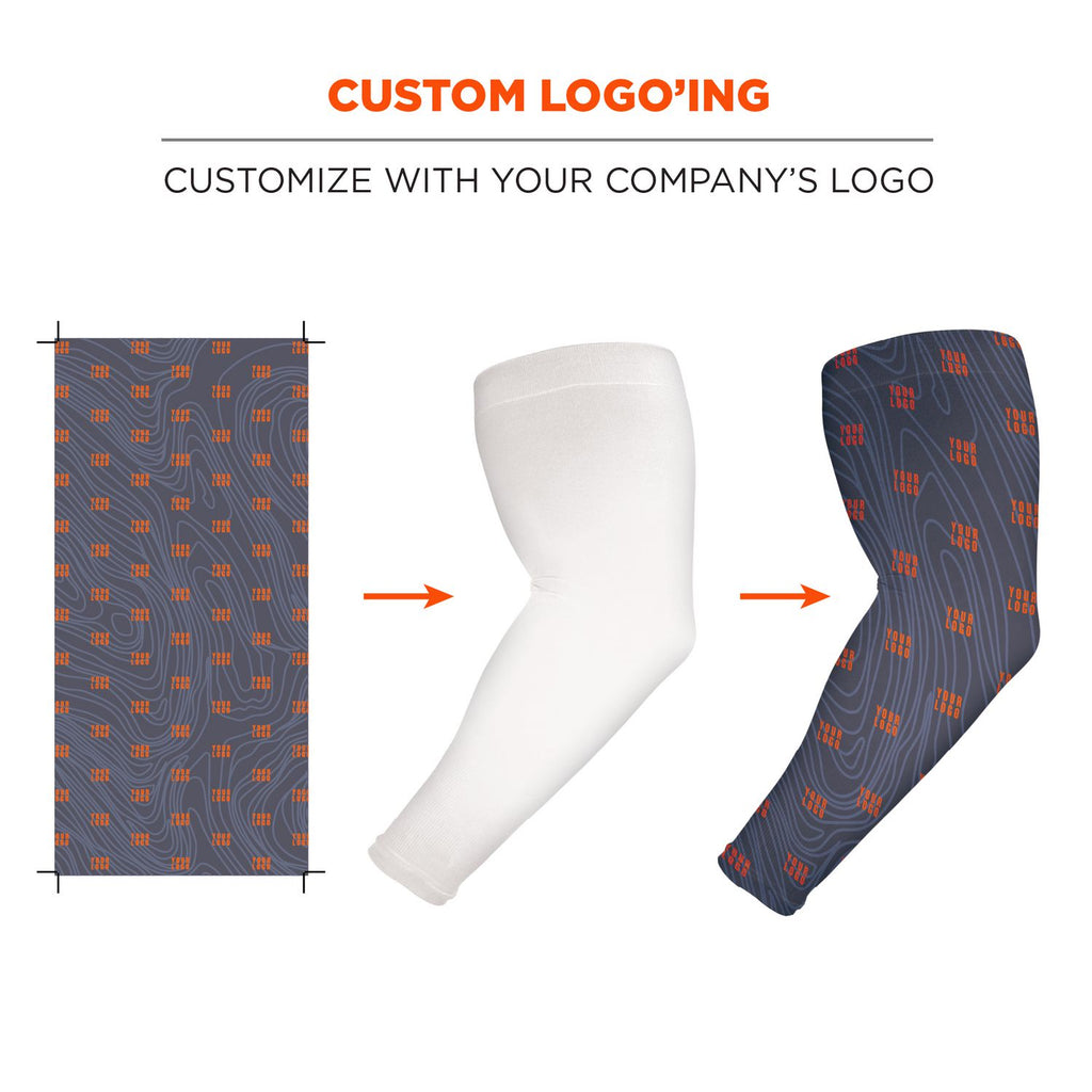 Chill-Its 6695 Sun Protection Arm Sleeves, Polyester/Spandex, Medium/Large, Camo, Ships in 1-3 Business Days