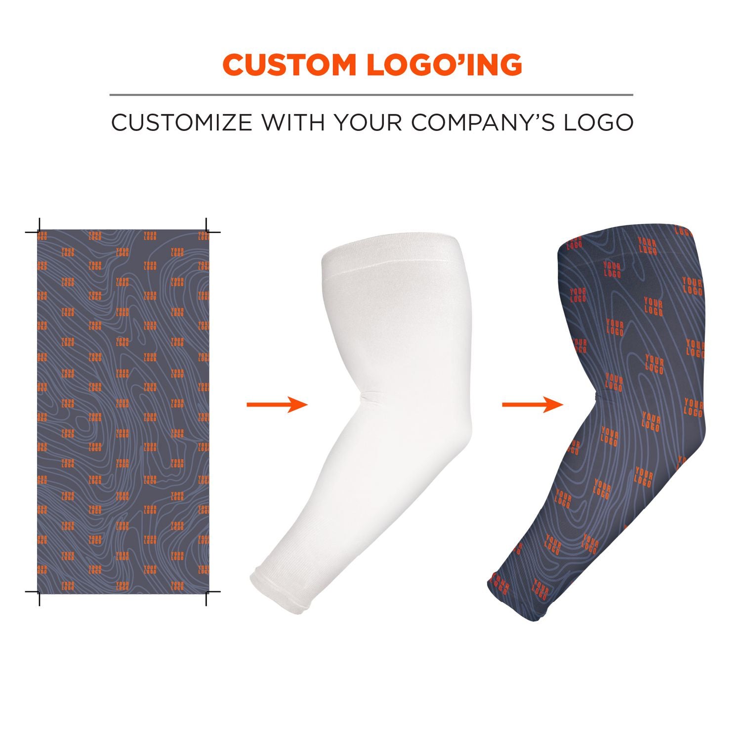 Chill-Its 6695 Sun Protection Arm Sleeves, Polyester/Spandex, Medium/Large, Camo, Ships in 1-3 Business Days