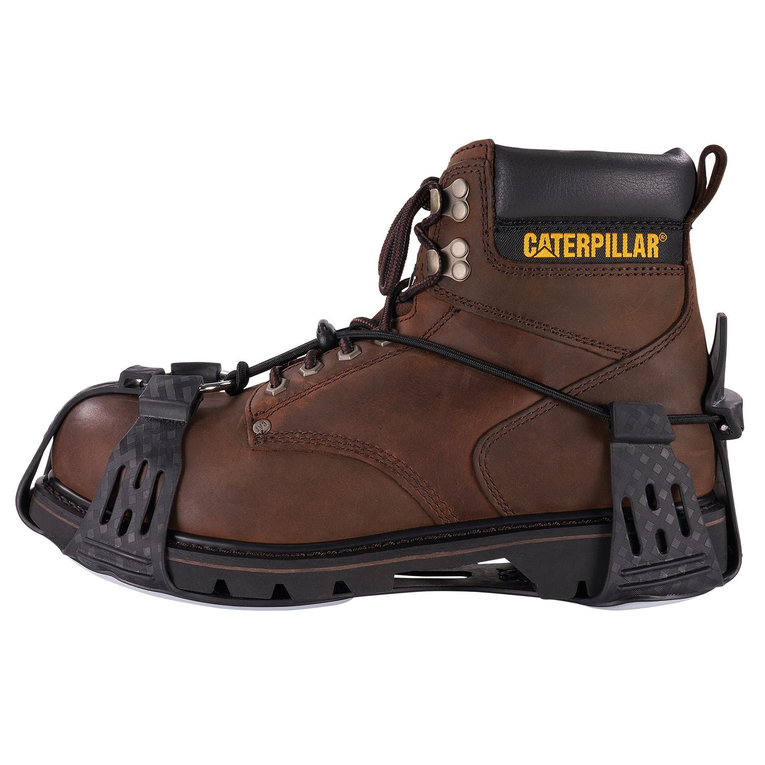 TREX 6326 Spikeless Slip-Resistant/Oil-Resistant Traction Device, Small (Mens Size 5-7), Black, Pair, Ships in 1-3 Bus Days
