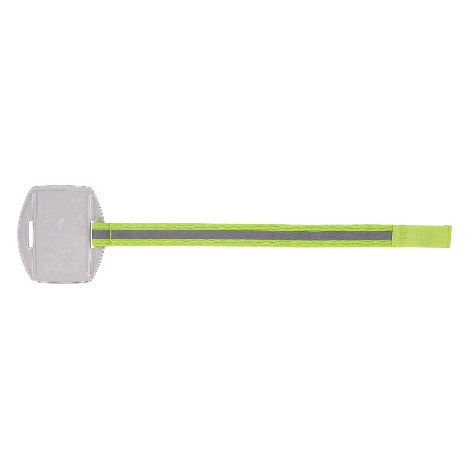Squids 3386 Arm Band ID/Badge Holder, Vertical, Hi-Vis Lime 3.75 x 4.25 for 2.5 x 4 Insert, 10/Pack, Ships in 1-3 Bus Days