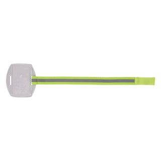 Squids 3386 Arm Band ID/Badge Holder, Vertical, Hi-Vis Lime 3.75 x 4.25 for 2.5 x 4 Insert, 10/Pack, Ships in 1-3 Bus Days