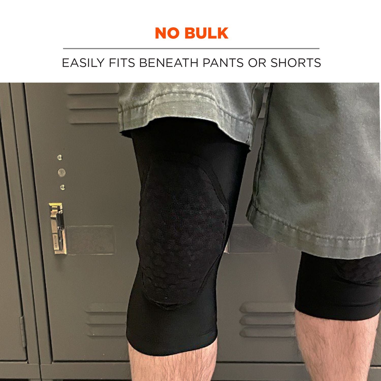 Proflex 525 Lightweight Padded Knee Sleeves, Slip-On, Medium/Large, Black, Pair, Ships in 1-3 Business Days