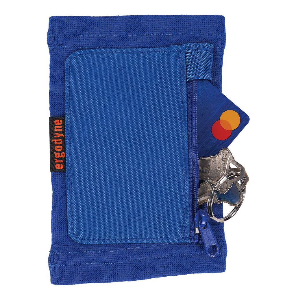 Squids 3388 Wrist ID/Badge Holder, Vertical, Blue 3.5 x 5.5 Holder, 2.75 x 3.75 Insert, Ships in 1-3 Business Days