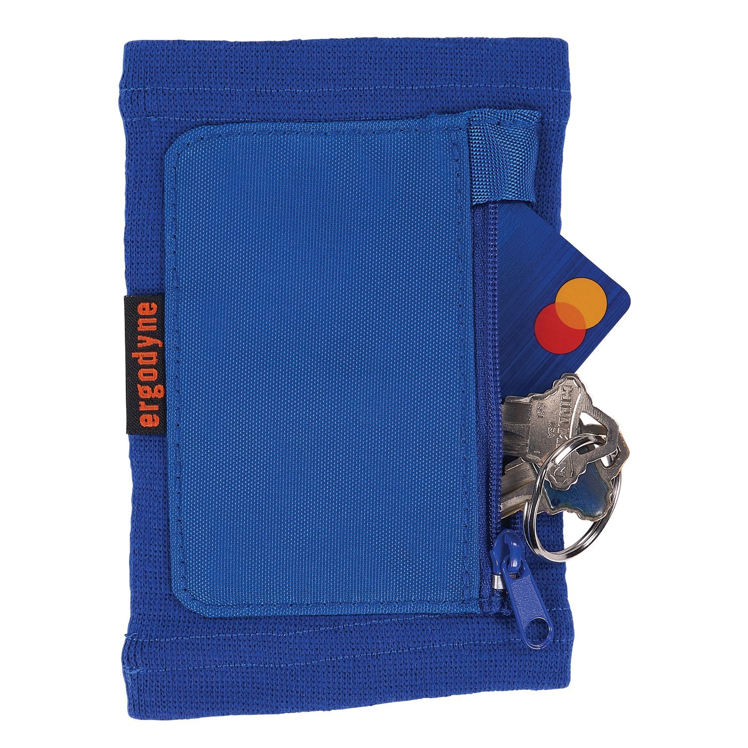 Squids 3388 Wrist ID/Badge Holder, Vertical, Blue 3.5 x 5.5 Holder, 2.75 x 3.75 Insert, Ships in 1-3 Business Days