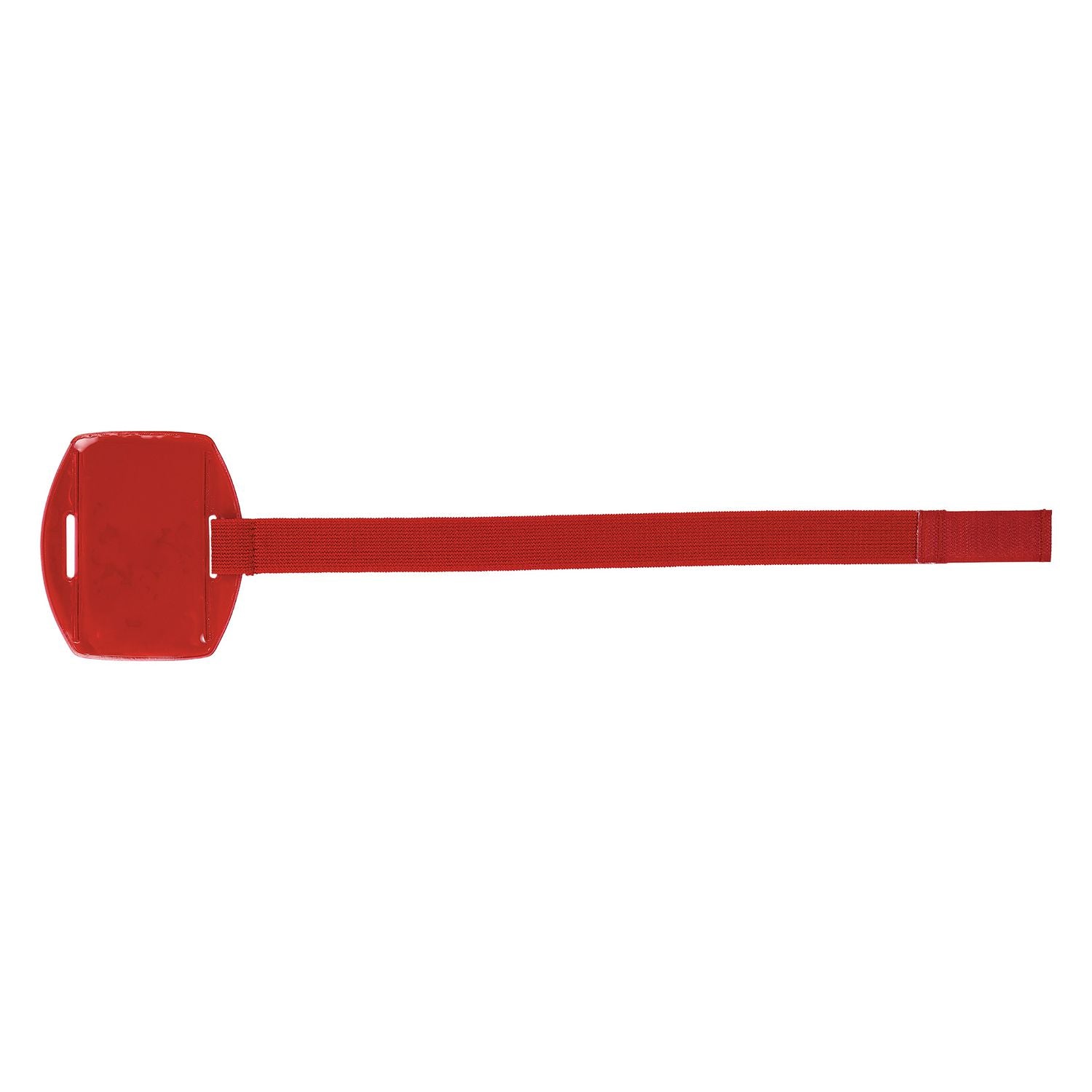 Squids 3386 Arm Band ID/Badge Holder, Vertical, Red 3.75 x 4.25 Holder, 2.5 x 4 Insert, 10/Pack, Ships in 1-3 Business Days