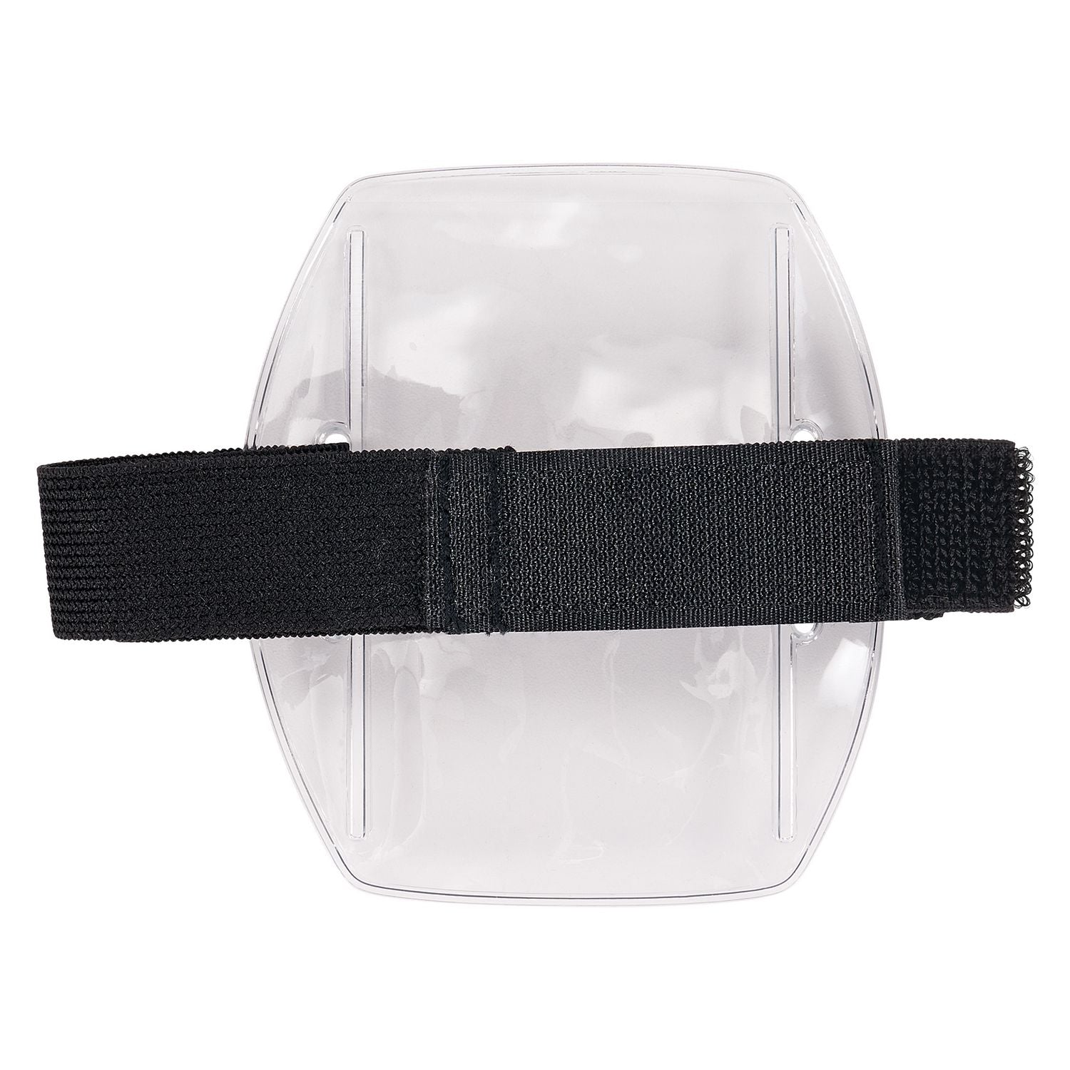 squids-3386-arm-band-id-badge-holder-vertical-black-clear-375-x-425-for-25-x-4-insert-10-pack-ships-in-1-3-bus-days_ego19975 - 2