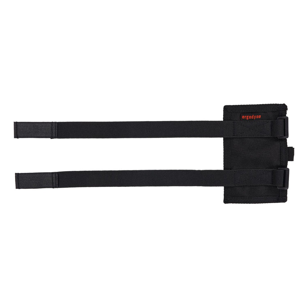 Squids 3390 Dual Band Arm ID/Badge Holder w/Hook/Loop, Vertical, Black 3.75 x 5.75, 2.75 x 4.75 Insert, Ships in 1-3 Bus Days