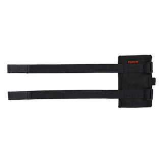 Squids 3390 Dual Band Arm ID/Badge Holder w/Hook/Loop, Vertical, Black 3.75 x 5.75, 2.75 x 4.75 Insert, Ships in 1-3 Bus Days