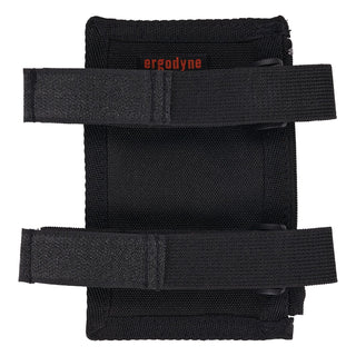 Squids 3387 Dual Band Arm ID/Badge Holder w/Zipper, Vertical, Black 3.75 x 5.75 for 2.75 x 4.75 Insert, Ships in 1-3 Bus Days