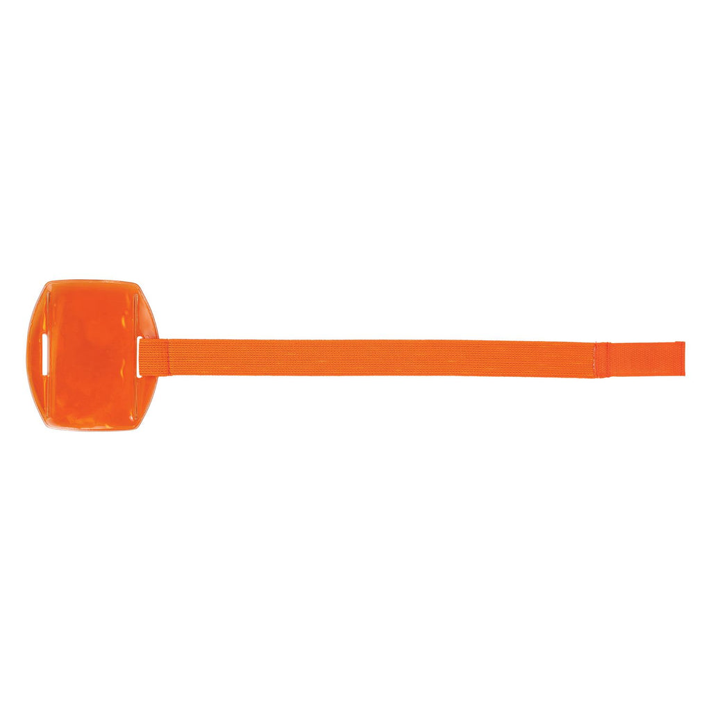 Squids 3386 Arm Band ID/Badge Holder, Vertical, Orange 3.75 x 4.25 Holder, 2.5 x 4 Insert, 10/PK, Ships in 1-3 Business Days