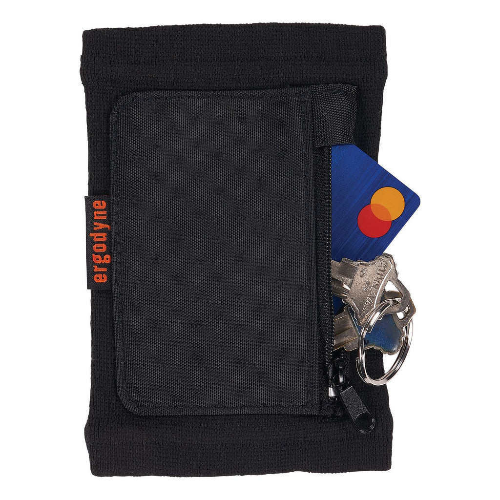 Squids 3388 Wrist ID/Badge Holder, Vertical, Black 3.5 x 5.5 Holder, 2.75 x 3.75 Insert, Ships in 1-3 Business Days