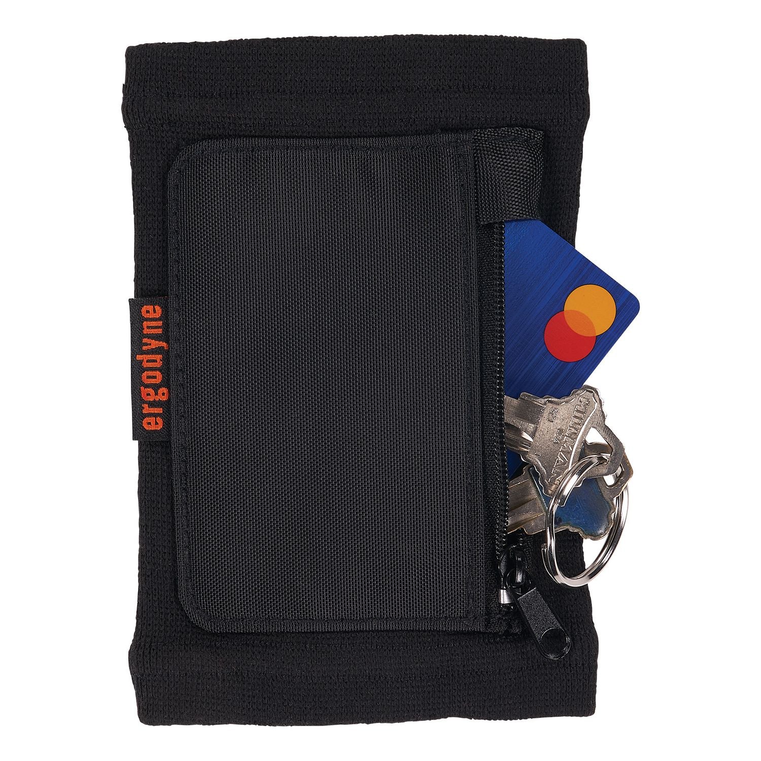 Squids 3388 Wrist ID/Badge Holder, Vertical, Black 3.5 x 5.5 Holder, 2.75 x 3.75 Insert, Ships in 1-3 Business Days