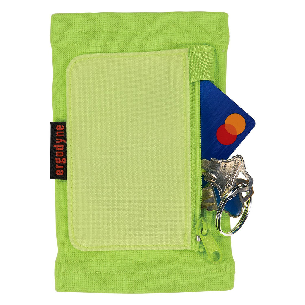 Squids 3388 Wrist ID/Badge Holder, Vertical, Lime 3.5 x 5.5 Holder, 2.75 x 3.75 Insert, Ships in 1-3 Business Days