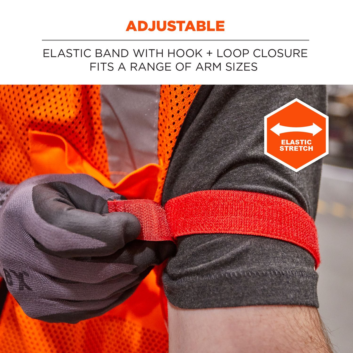Squids 3386 Arm Band ID/Badge Holder, Vertical, Red 3.75 x 4.25 Holder, 2.5 x 4 Insert, 10/Pack, Ships in 1-3 Business Days