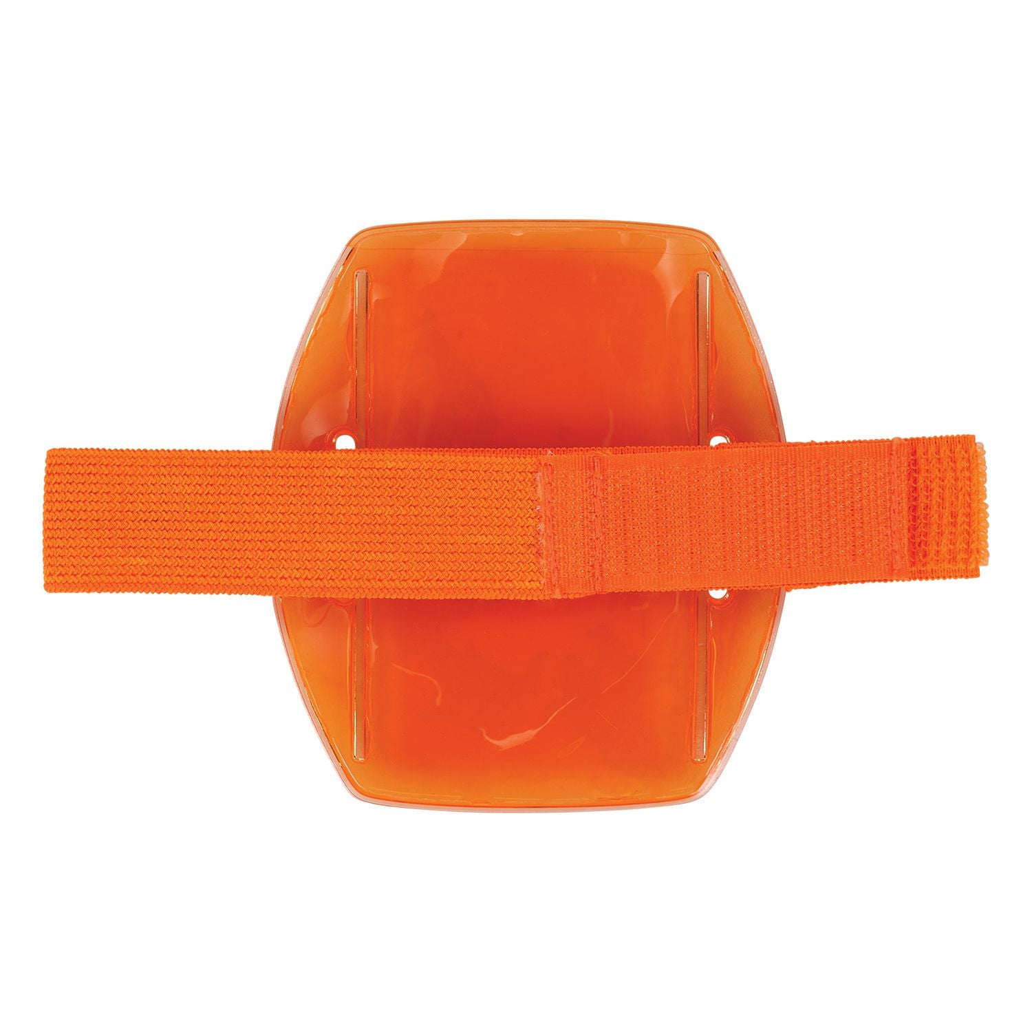 Squids 3386 Arm Band ID/Badge Holder, Vertical, Orange 3.75 x 4.25 Holder, 2.5 x 4 Insert, 10/PK, Ships in 1-3 Business Days