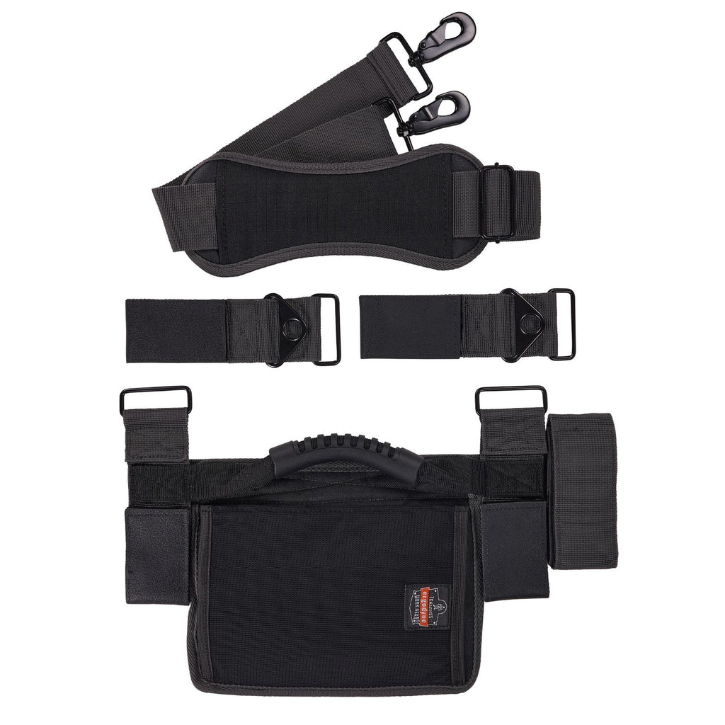 Arsenal 5300 Ladder Shoulder Lifting Strap/Carrying Handle, Supports 100 lb, 2 x 9 x 11, Black/Silver, Ships in 1-3 Bus Days