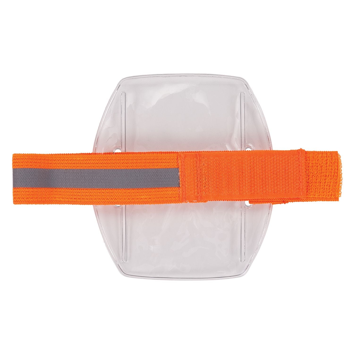 Squids 3386 Arm Band ID/Badge Holder, Vertical, Hi-Vis Orange 3.75 x 4.25 for 2.5 x 4 Insert, 10/Pack, Ships in 1-3 Bus Days