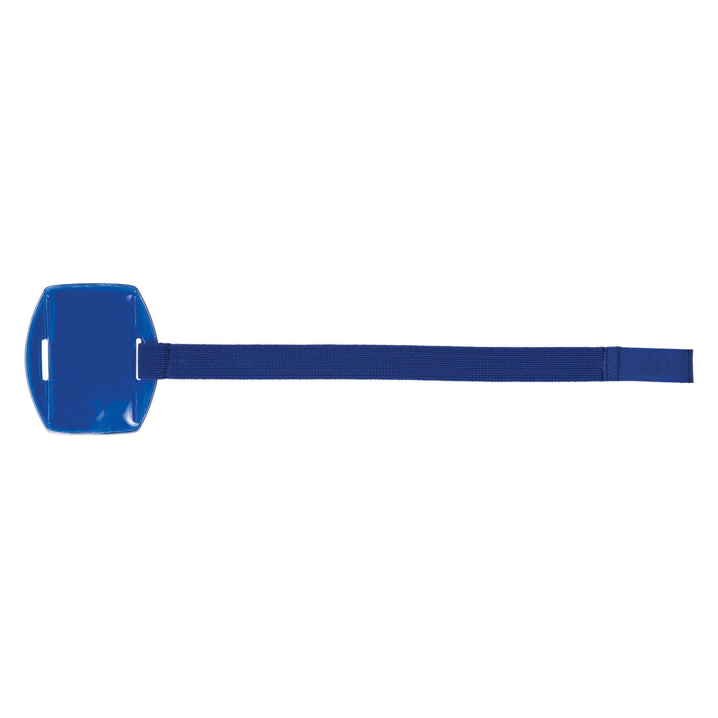 Squids 3386 Arm Band ID/Badge Holder, Vertical, Blue 3.75 x 4.25 Holder, 2.5 x 4 Insert, 10/Pack, Ships in 1-3 Business Days