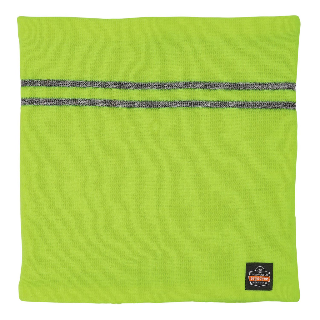N-Ferno 6961 Reflective Winter Neck Gaiter, One Size Fits Most, Lime, Ships in 1-3 Business Days