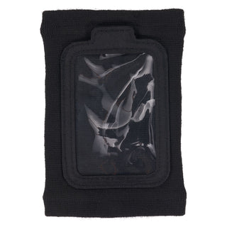 Squids 3388 Wrist ID/Badge Holder, Vertical, Black 3.5 x 5.5 Holder, 2.75 x 3.75 Insert, Ships in 1-3 Business Days