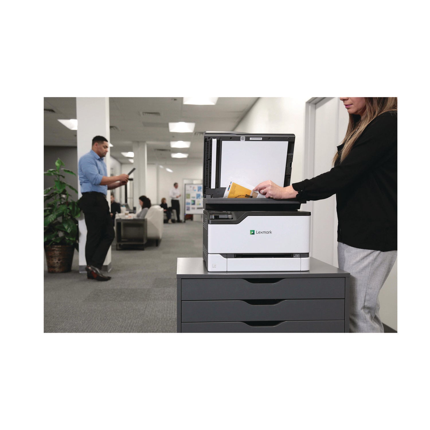 70C00CG Return Program Toner, 1,000 Page-Yield, Cyan
