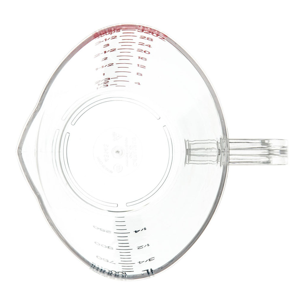 Commercial Measuring Cup, 1 qt, Clear