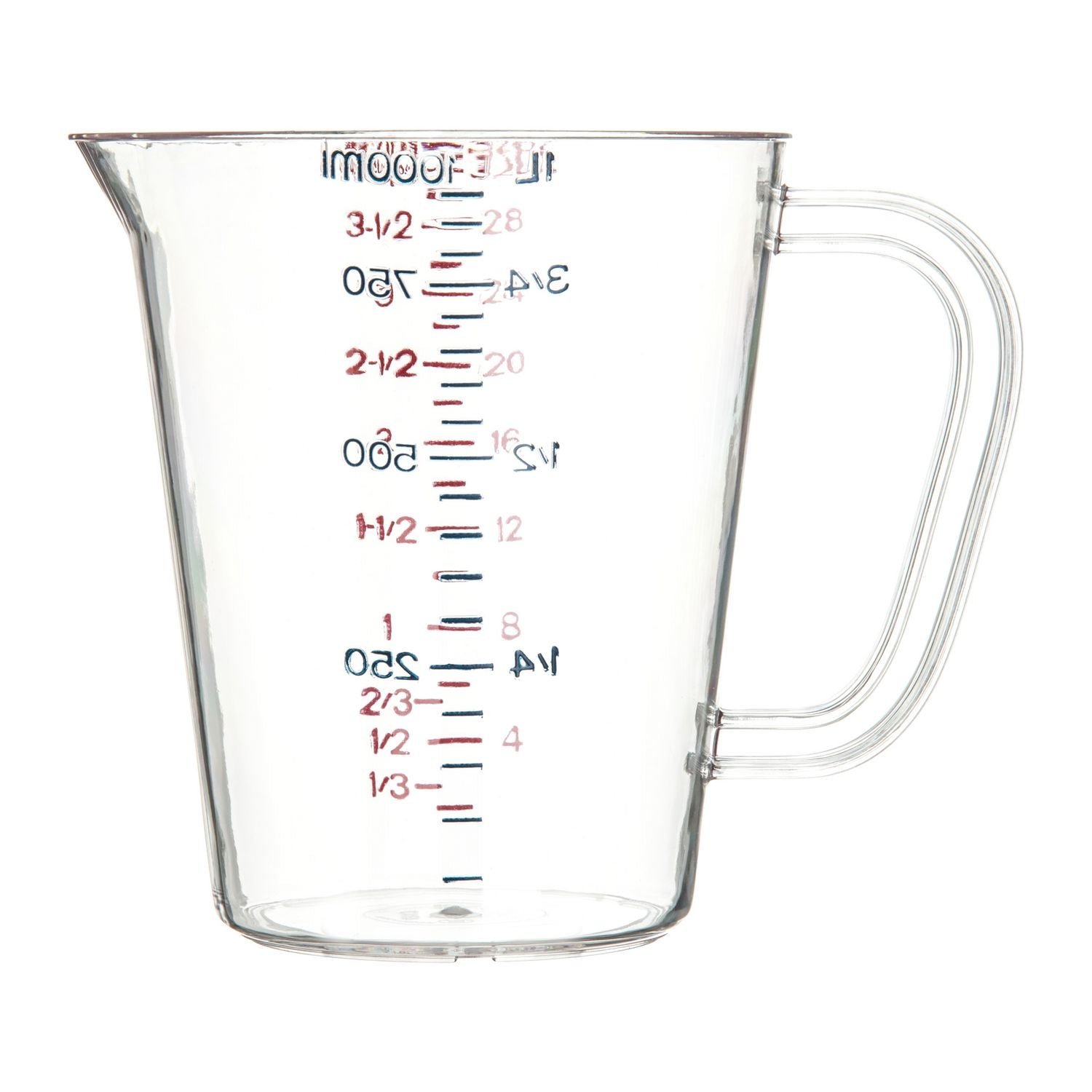 Commercial Measuring Cup, 1 qt, Clear