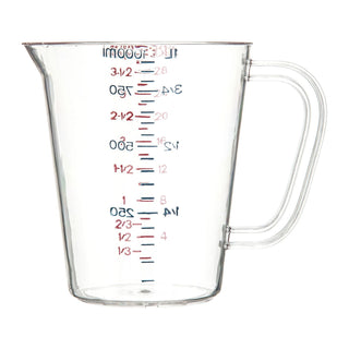Commercial Measuring Cup, 1 qt, Clear