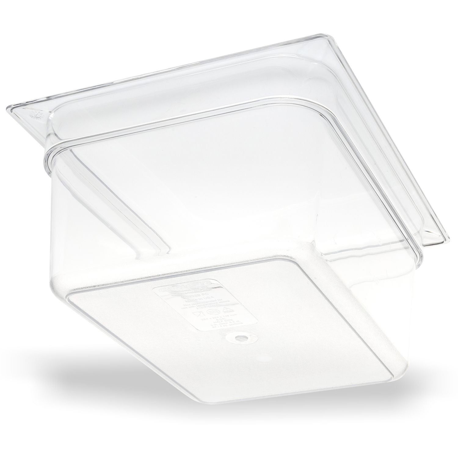 storplus-polycarbonate-food-pan-87-qt-1038-x-1275-x-6-clear-plastic_cfs10222b07 - 4