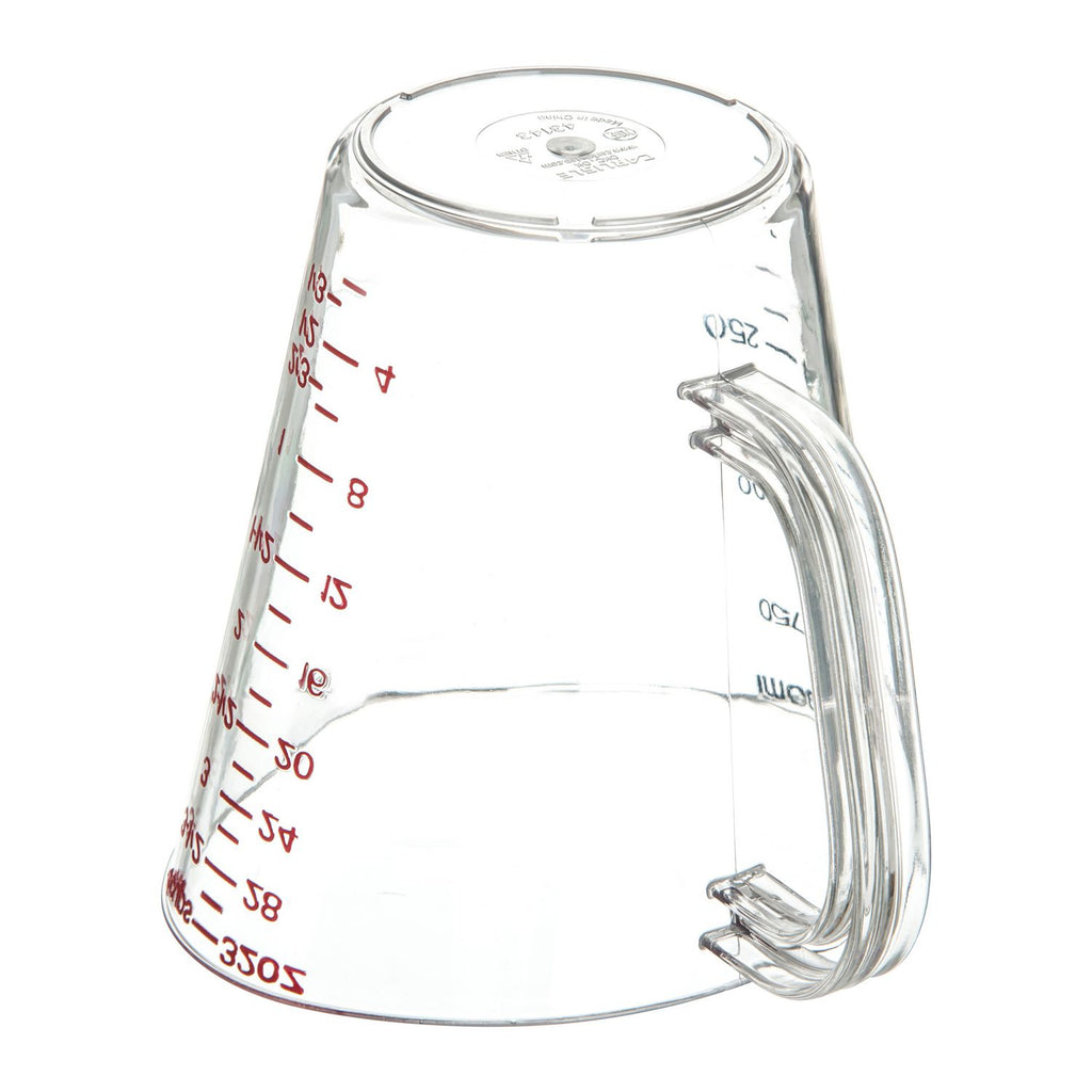 Commercial Measuring Cup, 1 qt, Clear
