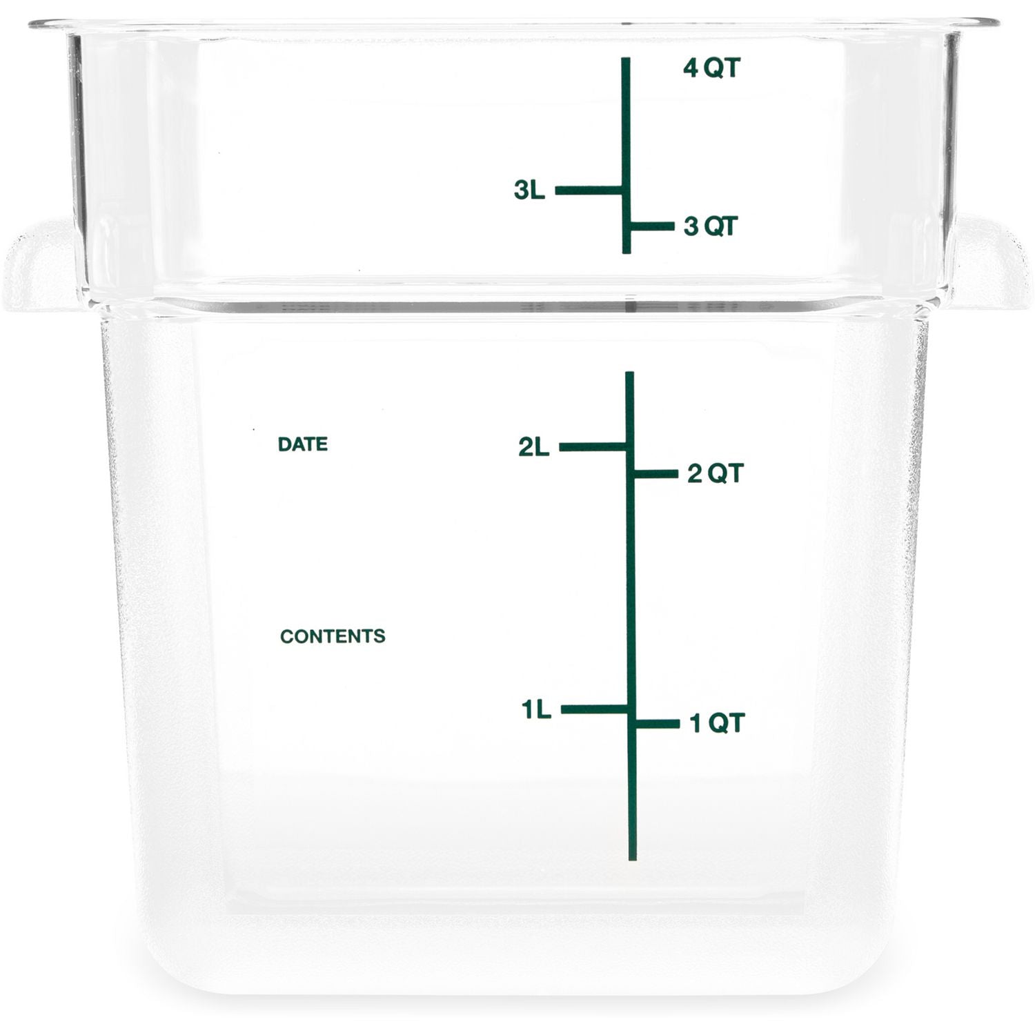 squares-polycarbonate-food-storage-container-4-qt-713-x-713-x-729-clear-plastic_cfs1195107 - 3