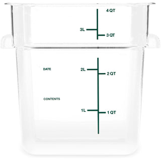 squares-polycarbonate-food-storage-container-4-qt-713-x-713-x-729-clear-plastic_cfs1195107 - 3