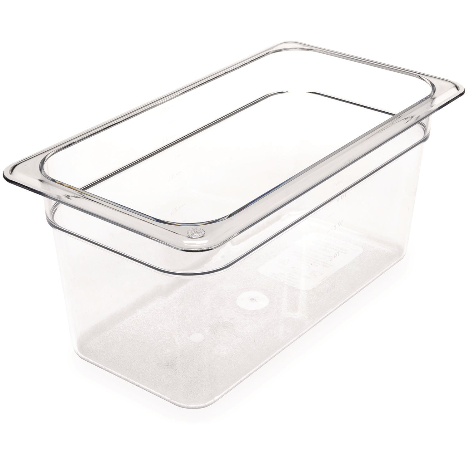 storplus-polycarbonate-food-pan-57-qt-688-x-1275-x-6-clear-plastic_cfs3066207 - 1