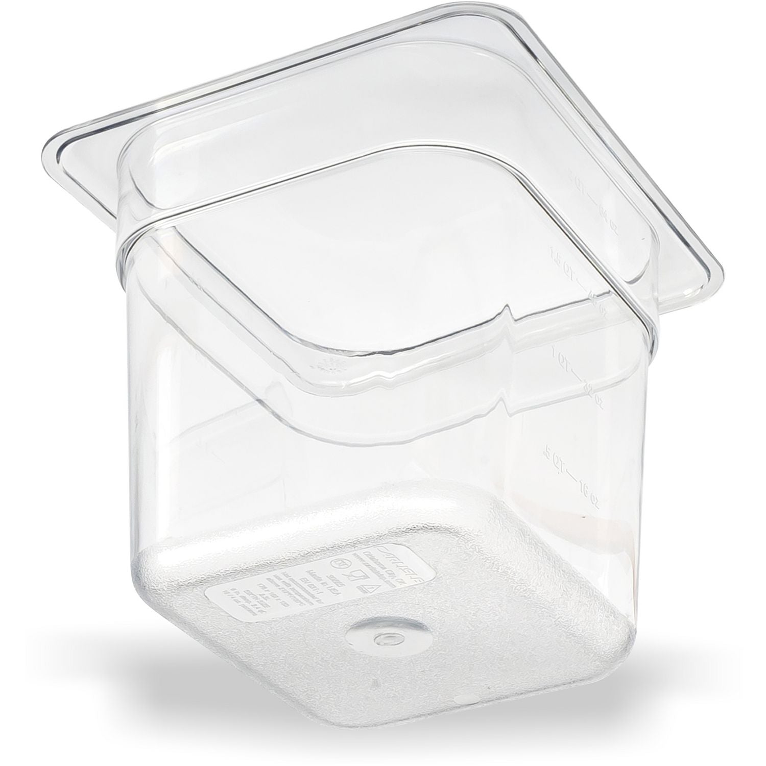 storplus-polycarbonate-food-pan-25-qt-638-x-675-x-6-clear-plastic_cfs3068507 - 3
