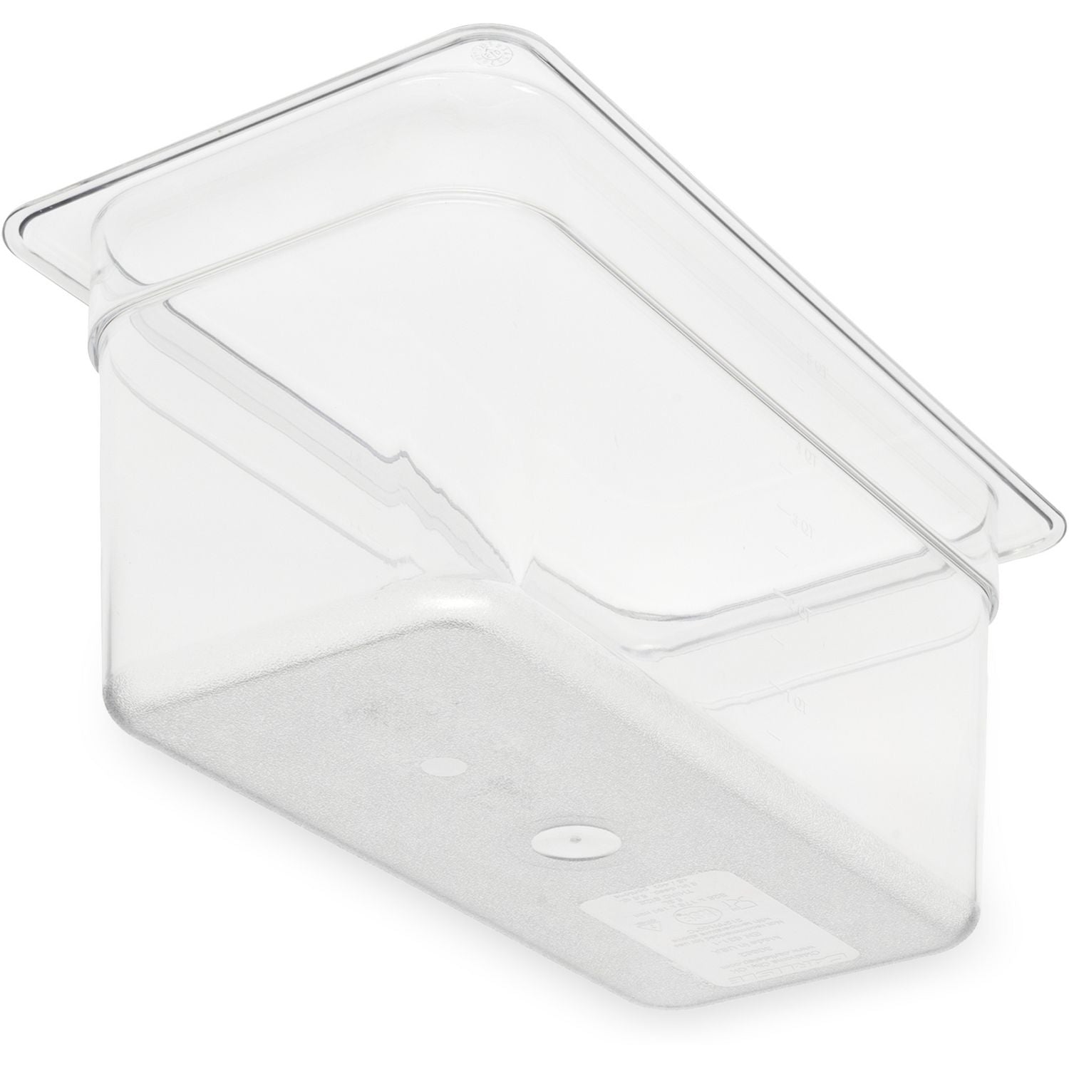 storplus-polycarbonate-food-pan-57-qt-688-x-1275-x-6-clear-plastic_cfs3066207 - 3