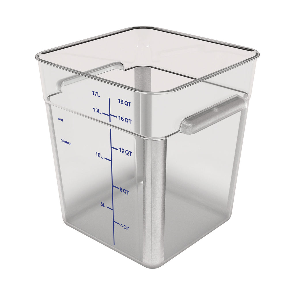 squares-polycarbonate-food-storage-container-6-qt-875-x-875-x-731-clear-plastic_cfs1195207 - 1