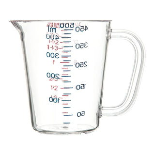 Commercial Measuring Cup, 1 pt, Clear