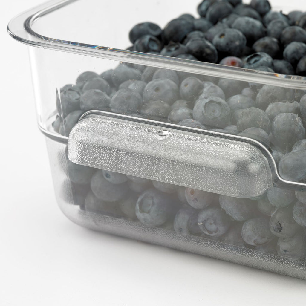 squares-polycarbonate-food-storage-container-2-qt-713-x-713-x-38-clear-plastic_cfs1195007 - 3