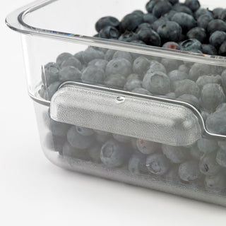 squares-polycarbonate-food-storage-container-2-qt-713-x-713-x-38-clear-plastic_cfs1195007 - 3
