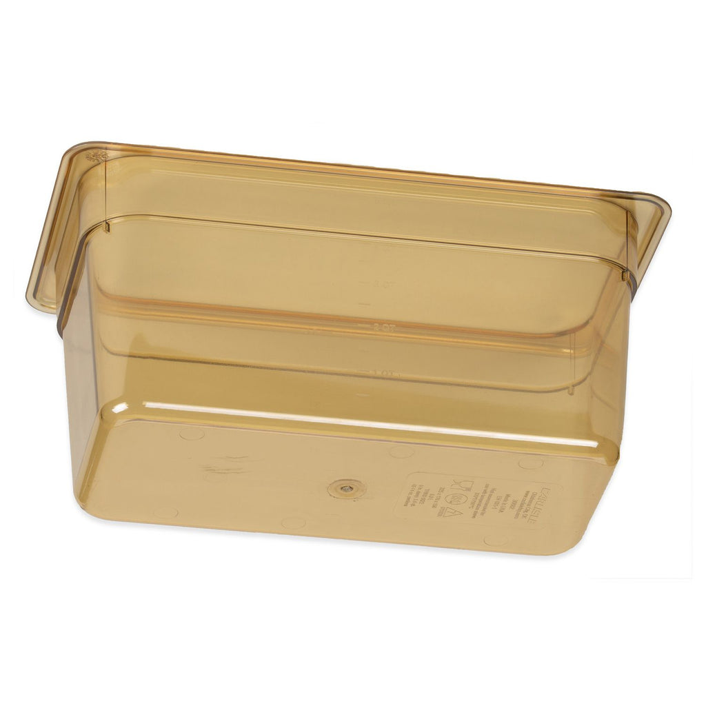 storplus-high-heat-food-pan-57-qt-1275-x-1275-x-6-amber-plastic_cfs3086213 - 3