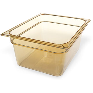 storplus-high-heat-food-pan-87-qt-1038-x-1275-x-6-amber-plastic_cfs10422b13 - 1