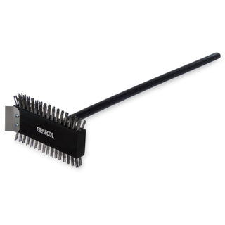 sparta-broiler-master-grill-brush-and-scraper-with-handle-metal-bristles-305-black-wood-handle_cfs4029000 - 1